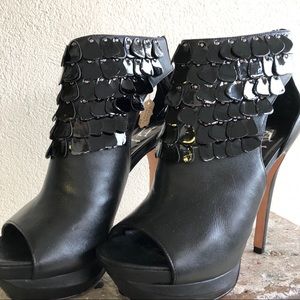 Velvet Angels Embellished Heeled Bootie